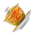 thumbnail image 4 of 1 Set of Tea Cup Home Tea Set Kitchen Ceramic Tea Holder Simple Tea Bowl with Saucer, 4 of 5