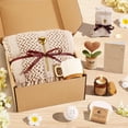 thumbnail image 3 of Coffee Color Self Care Gift Basket 9-Piece Set for Get Well, Sympathy and Birthday Gifting, 3 of 9