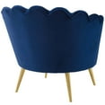 thumbnail image 4 of Admire Scalloped Edge Performance Velvet Accent Armchair by Modway, 4 of 6