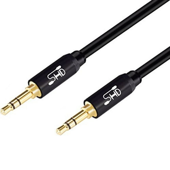 Aux Cable,SHD 3.5mm Audio Cable Aux for Car Auxiliary Audio Stereo Cable 3.5mm Cord Premium Sound Dual Shielded with Gold Plated Connectors-10Feet