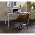thumbnail image 3 of Acme Furniture 92905-VV Ergode Desk Faux Concrete & Silver, 3 of 5