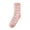Pink, variant on 3Pack Women's Striped Extra Thick Warm Sleep Socks, Cozy Floor Socks for Lounging at Home Black