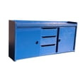 thumbnail image 2 of 1/12 Gabinete de madera de casa de muñecas Muebles realistas Gabinete de almacenamiento en miniatura para muñecas Finish Play Room Sala de estar DIY Azul, 2 of 9