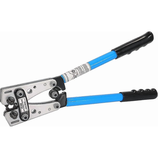 Crim Pliers - Adjable -layer Ratchet Crim Pliers For Cable Lugs Awg 10-0, 6/10/16/25/35/50 Mm, For Electrician