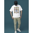 thumbnail image 2 of Zodiac Emoji Icons - Astrology Horoscope Graphic Men's T-shirt, 2 of 4