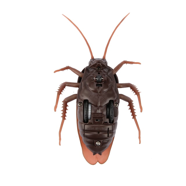 Juguete de Cucaracha falsa con control remoto, Insectos DiverTidos y Aterradores para Niños, Control Por Infrarrojos, Broma de Halloween, Regalo de NaviDad