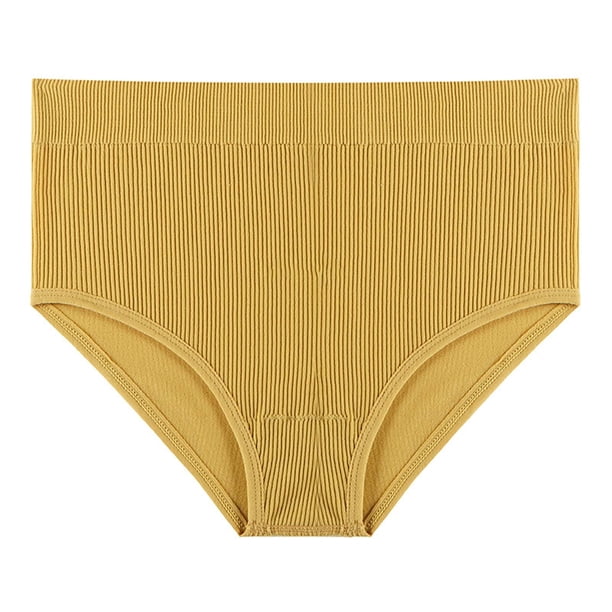 Tanga deportiva para mujer, pantalones en T elásticos sexis sin costuras de talla grande, bragas cómodas de cintura baja de Color sólido sin costuras para mujer Fridja nalpqowj14468