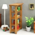 thumbnail image 5 of NUTEDOM 12 Mini Wooden Storage Rack 4 Grid Wall Shelf Bookshelf Display Furniture, 5 of 6