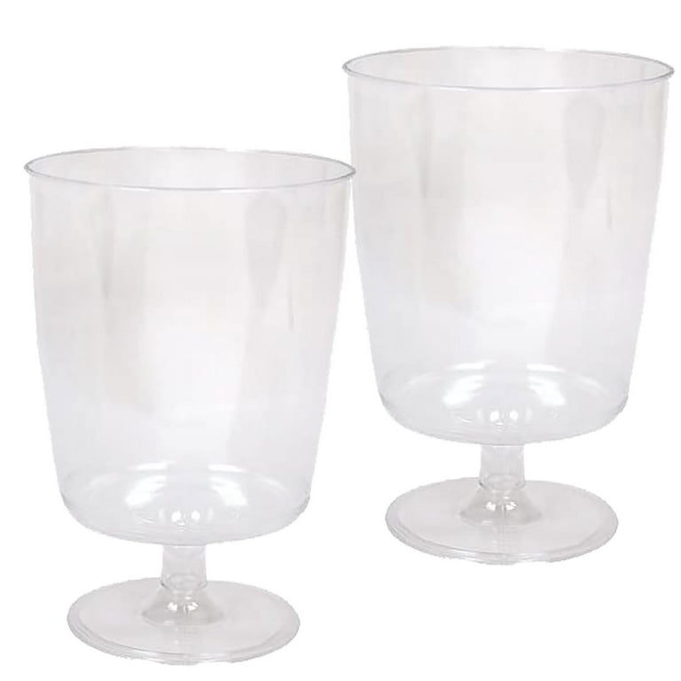 Fineline Flairware 2205 5.5 oz. Clear Plastic Wine Cup
