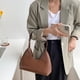 thumbnail image 5 of Bolsos cruzados para mujer, bolso de hombro para mujer, moderno bolso de mano pequeño con cierre de cremallera, bolsos de mano de hombro con correas ajustables, 5 of 6