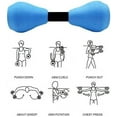 2PCS Aquatic Exercise Dumbells,DIY Water Aerobic Exercise Foam