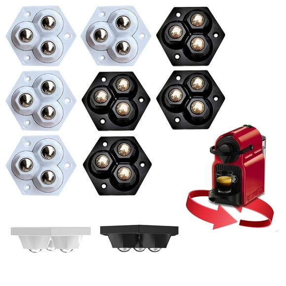 Caster Wheels Yadkldrne Mini Universal Set de 8 unidades para muebles