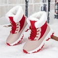 thumbnail image 2 of Thick Velvet Winter Snow Boots - High Top Anti Slip Large Size Shoes for Men and Women, 2 of 8