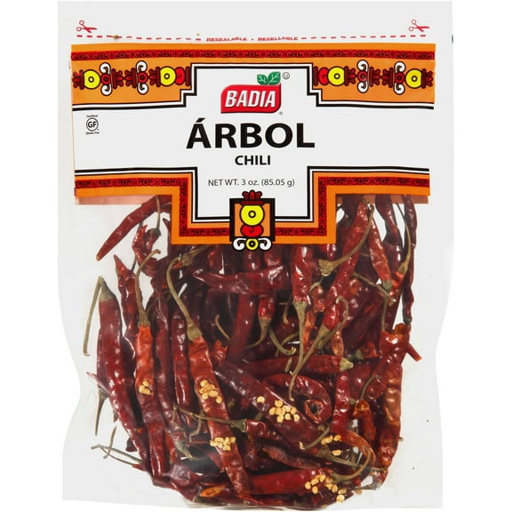 PR Badia Arbol Chile Peppers, 4 oz