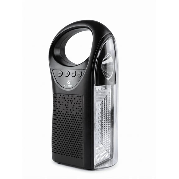Portable Solar Bluetooth Speaker, Wireless Speaker with Loud Sound & flashlight, Rechargeable and FM Radio, for Home, Party, Outdoor, Travel, Gift
