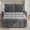 Light Grey, variant on Rophefx 3-in-1 Pull Out Sofa Bed, Futon Sofa, Convertible Chenille Sleeper Chair Bed for Living Room,Black