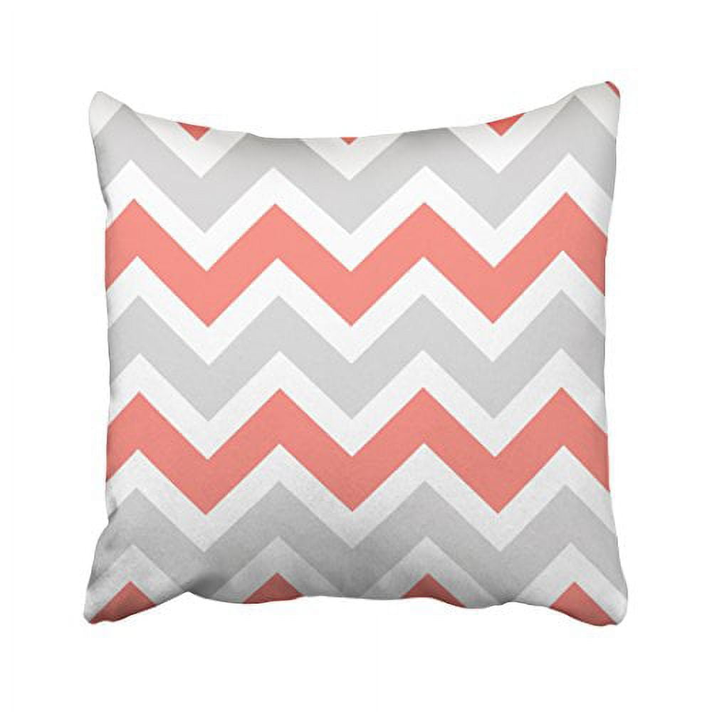 Set Of 4 Linen Throw Pillow Covers 18x18 Inch – Blue Peach Coral Turquoise Watercolor