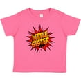 thumbnail image 3 of Inktastic Little Sister Super Hero Girls Baby T-Shirt, 3 of 5
