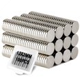 thumbnail image 1 of shiyou-100Pcs Refrigerator Magnets, Small Round Disc Magnets for Crafts, Premium Brushed Nickel Tiny Fridge Magnets, Office Magnets, and Whiteboard Magnets, 1 of 4