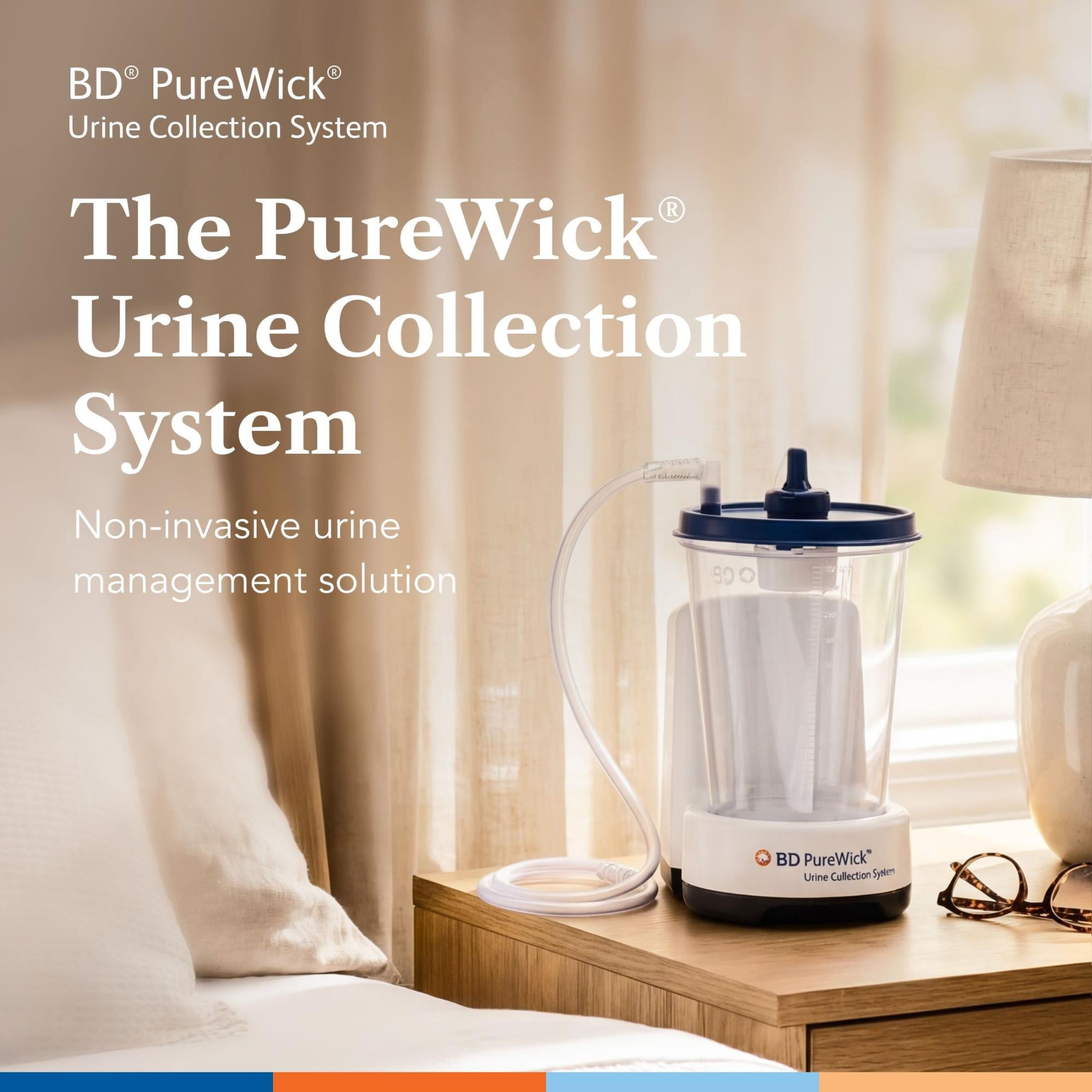 PureWick Urine Collection System, Non-Invasive Urine Management, PW100