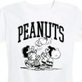 thumbnail image 3 of Peanuts - Collegiate Art - Women's Short Sleeve Graphic T-Shirt, 3 of 6
