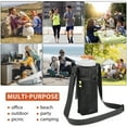 thumbnail image 5 of Ghopy 3Pcs Water Bottle Carrier Bag 2-in-1Mesh Water Bottle Pouch Water Bottle Holder with Adjustable Strap Lightweight Portable Bottle Bag for Walking Hiking Travelling Camping, 5 of 11