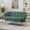 Green, variant on 59" Modern Chenille Loveseat Sofa with Gold Metal Legs, Beige