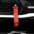 thumbnail image 3 of Towing Rope Racing Car Universal Tow Eye Strap Tow Bumper Hook Bar Trailer High Strength Nylon Tow Strap with Screws and NutsBlue, 3 of 5