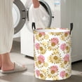 thumbnail image 4 of Lsque Sunflowers pattern Laundry Hamper Basket, Tall Woven Rope Hamper Basket for Clothes, Lightweight Storage Basket, Collapsible Waterproof-Small, 4 of 8