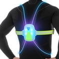 thumbnail image 1 of Chaleco reflectante para correr NISHEN con luz frontal: máxima seguridad y comodidad para deportes nocturnos, 1 of 8