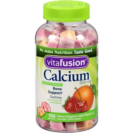 Vitafusion Calcium Gummy Vitamins, 500 mg, 100 ct