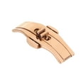 thumbnail image 4 of Correa de reloj Bling Bling Con cierre desplegable de doble botón de aleación de Acero Color rosa, 4 of 12