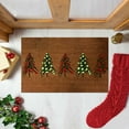thumbnail image 4 of Custom Christmas Tree Red Truck Door Mat - Festive Holiday Rug for Home Entryway Decoration, 4 of 4