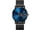 Black Belt Blue, variant on Men's Waterproof Quartz Watch – Stainless Steel Mesh Band, Minimalist Dial, Fashion Business Style