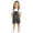 a-94Black87, variant on Girls Adorable Polka Dots Adjustable Strap For Kids Summer Lightweight Party Jumpsuits With Pockets Comfortable Fit And Easy Movement Comfort One-Pieces