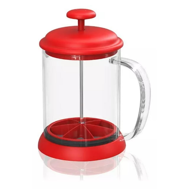 Prensa Francesa Café Filtro Silicón Brang 600ml Vidrio Pvc