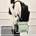 thumbnail image 6 of Insulated Lunch Bag 6L Leak-Proof Lunch Box with Shoulder Strap Multiple Pockets Lunch Tote Cute Jellyfish Pattern, 6 of 9