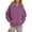 Red, variant on Fgnfyis Women Solid Basic Letter Loose Pullover Hoodie Long Sleeve with Pocket Drop Shoulder Top Blue L