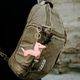 thumbnail image 6 of 2 PCS Leather Dachshund Keychain, Dachshund Keychain Bag Pendant Key Chain Cute Puppy Dog Charm Gifts, Pink, 6 of 7