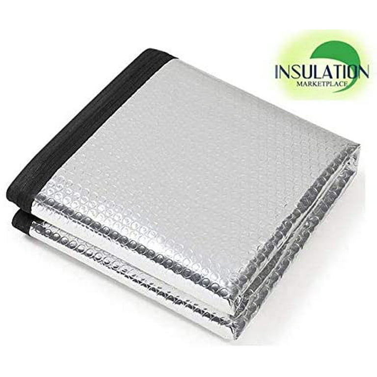 SmartATTIC - 30x60x11 Attic Door Insulation Cover, R-15 - Pure Aluminum