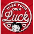thumbnail image 2 of Betty Boop Your Own Luck Girl Power Youth T Shirt Tee Girls Infant Toddler Brisco Brands 3T, 2 of 5