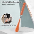 thumbnail image 3 of Yesbay Shoe Horn Telescopic Anti-slip Handle,Men Women Boots Casual Sports Dress Shoe Lifter Helper Shoe Accessories, 3 of 10
