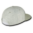 thumbnail image 3 of Decky 1131 6 Panel High Profile Structured Jersey Knit Snapback-Cream, 3 of 3
