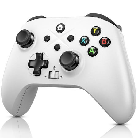 Wireless Xbox Controller for Xbox One, Xbox One X/S, Xbox Series X/S ,Windows PC, Support Button Mapping and Turbo Function (White)