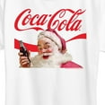 thumbnail image 3 of Coca-Cola - Santa Closeup - Women's Short Sleeve Graphic T-Shirt, 3 of 5