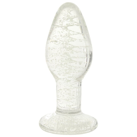 Booty Sparks Glow in the Dark Glass Plug in S
