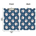 thumbnail image 3 of ALAZA Plastic Clipboard A4 Letter Size Decorative Clipboards for Students Women Men 9" x 12.5" Sport Baseball Star Stipes, 3 of 6