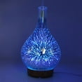 thumbnail image 3 of 100ML 3D Glass Essential Oil Diffuser Silent Essential Oil Diffuser Atomizing Air Humidifier for Bedroom, 3 of 6