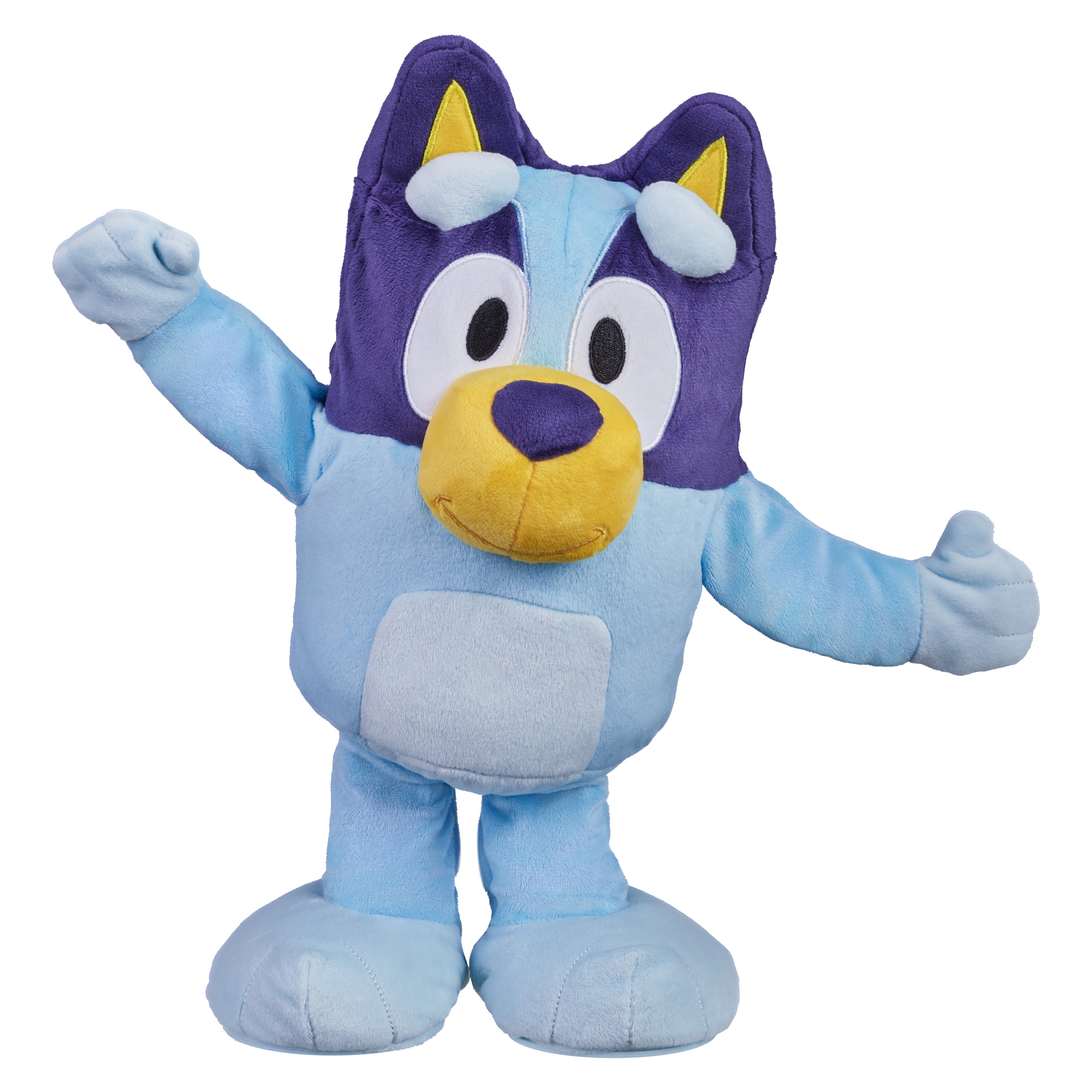 Bluey, Dance and Play 14 inch Animated Plush with Phrases and Songs, Preschool, Ages 3+