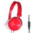 thumbnail image 3 of Dalazy S1 Casque Filaire Portable 3.5mm Stéréo Pliable Rouge, 3 of 8